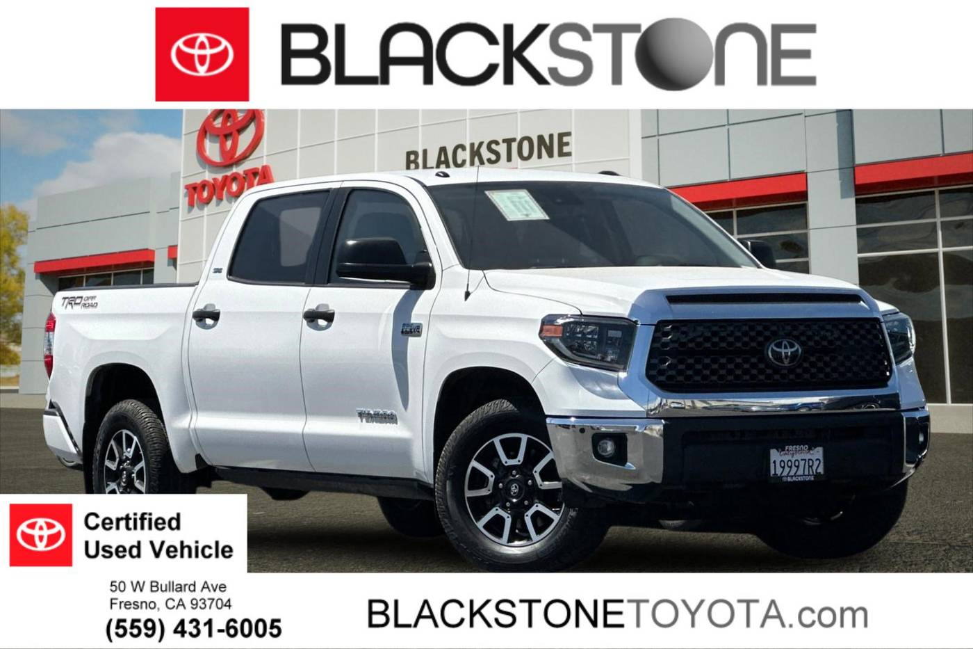 2019 Toyota Tundra SR5 — Pickup Truck — 23,833 mi — Fresno, CA