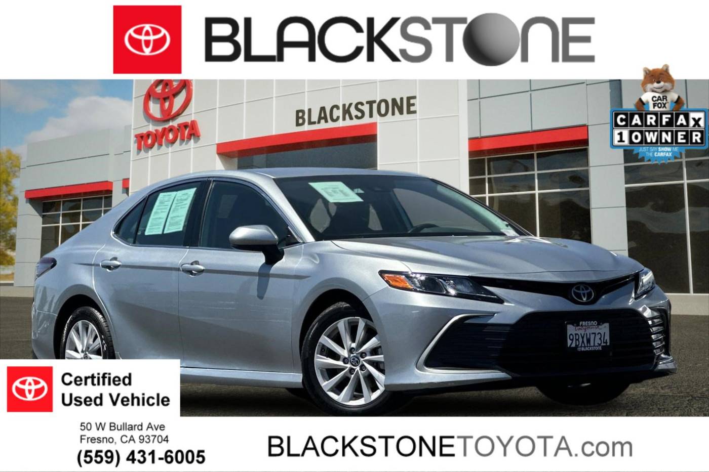 2022 Toyota Camry LE — Sedan — 22,200 mi — Fresno, CA