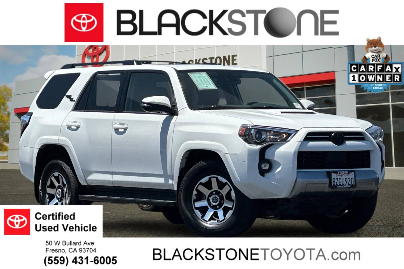 2022 Toyota 4Runner TRD Off Road Premium — SUV — 57,786 mi — Fresno, CA