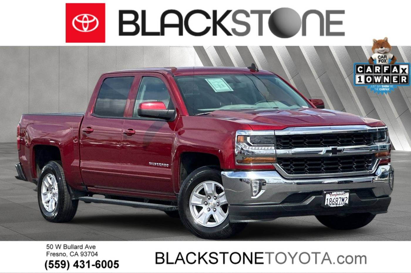 2018 Chevrolet Silverado 1500 LT — Pickup Truck — 44,891 mi — Fresno, CA