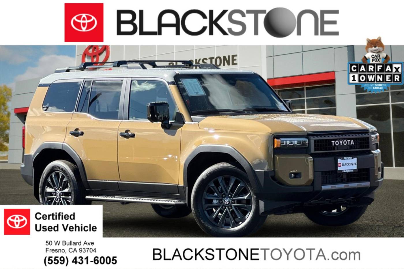 2025 Toyota Land Cruiser 1958 — SUV — 50 mi — Fresno, CA