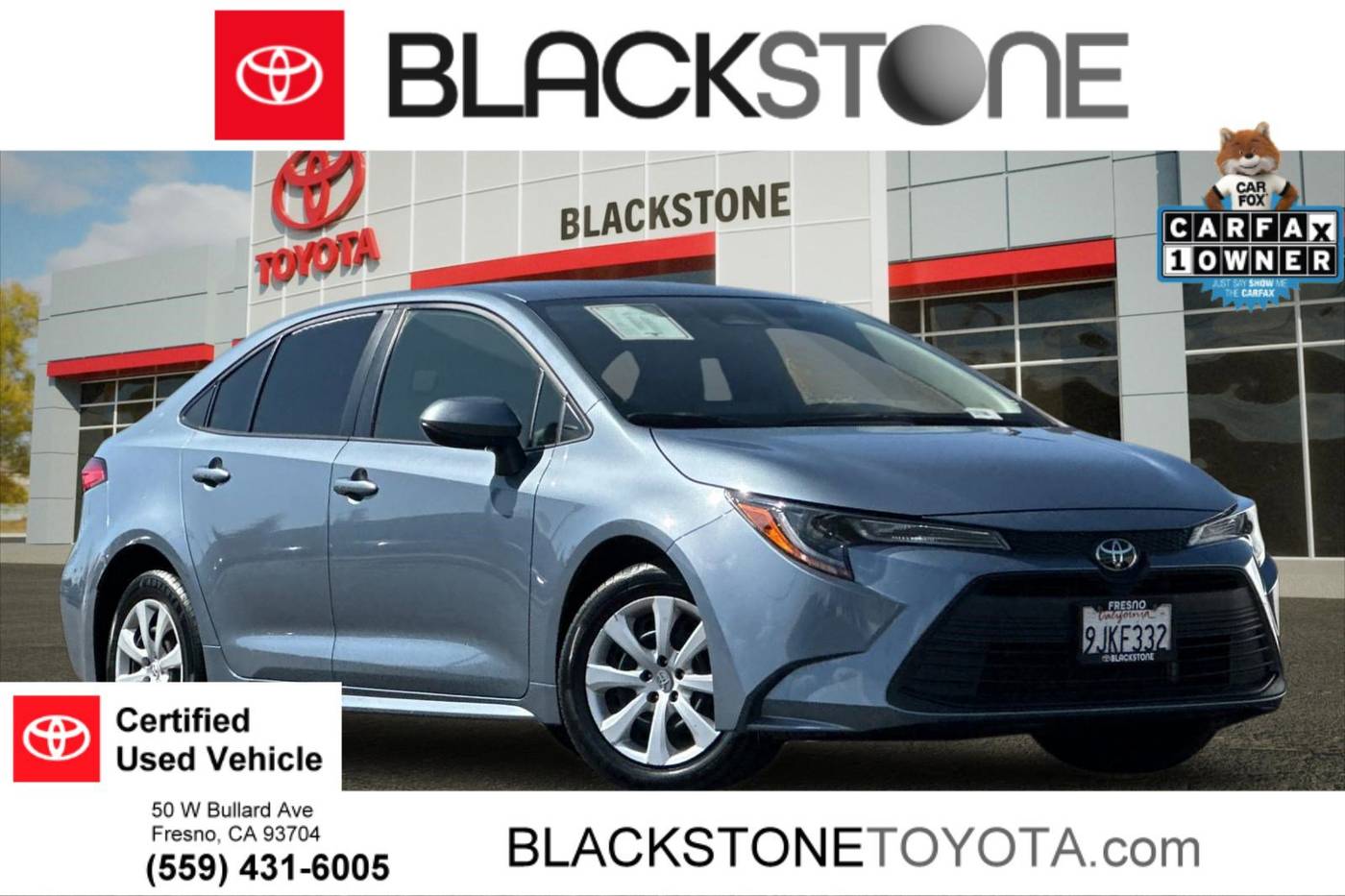 2024 Toyota Corolla LE — Sedan — 52,040 mi — Fresno, CA