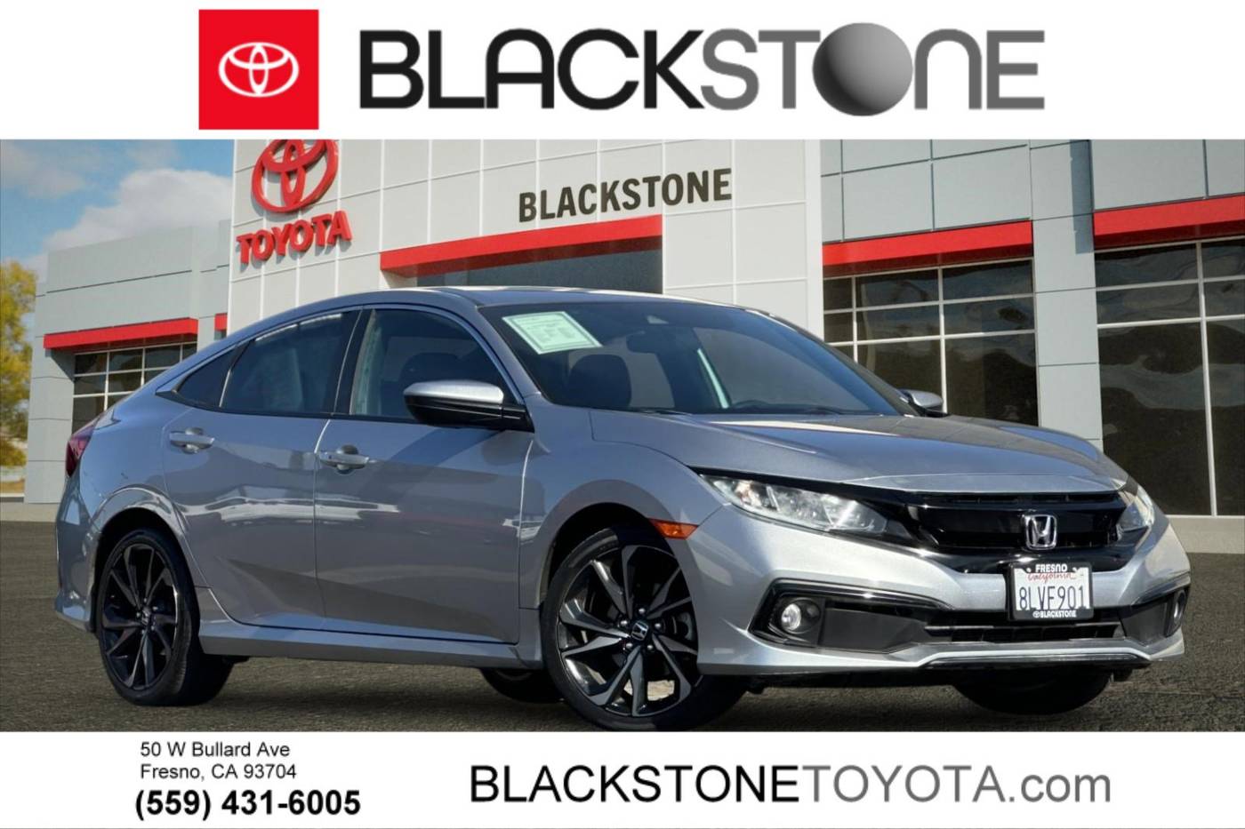 2019 Honda Civic Sport — Sedan — 38,374 mi — Fresno, CA
