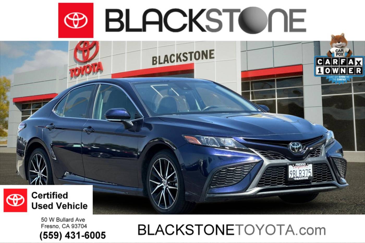 2022 Toyota Camry SE — Sedan — 93,131 mi — Fresno, CA