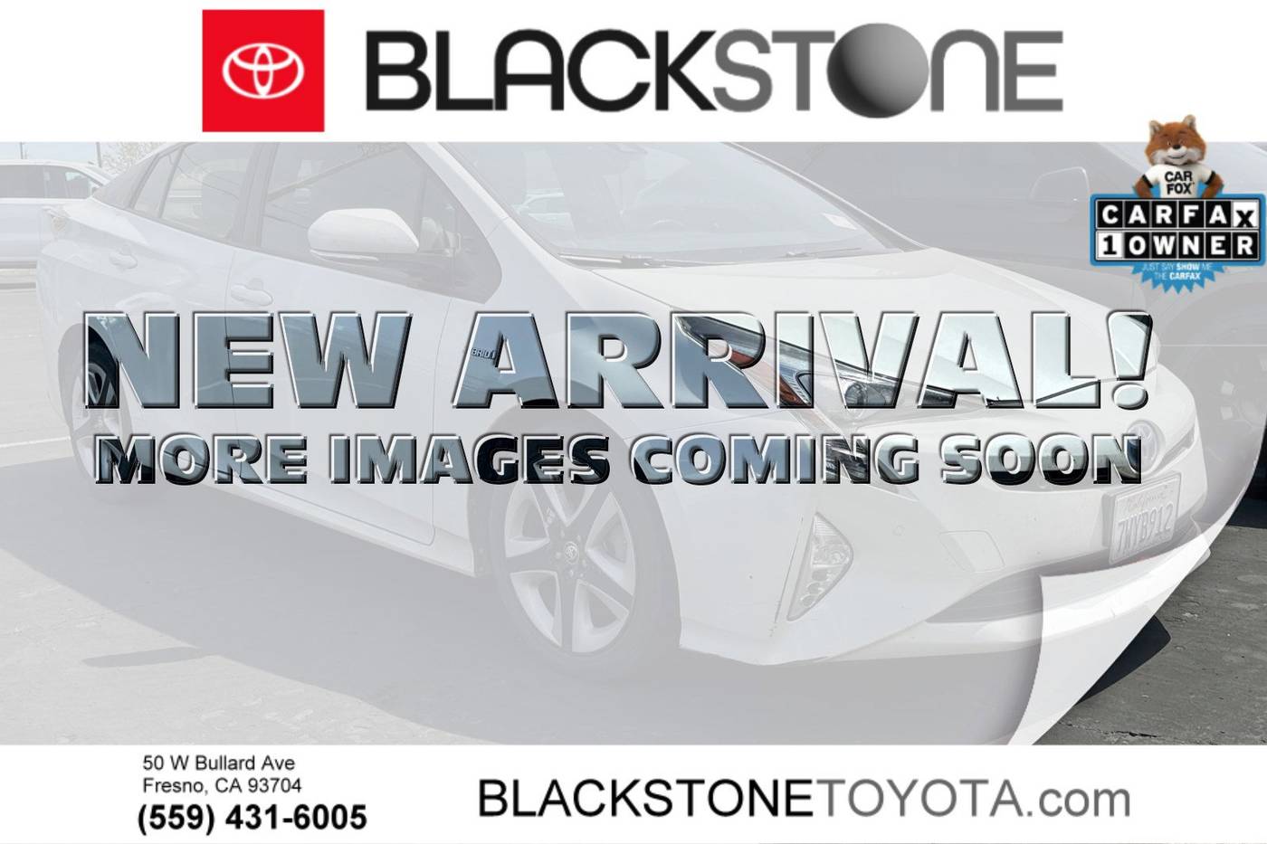 2017 Toyota Prius Four — Hatchback — 118,085 mi — Fresno, CA