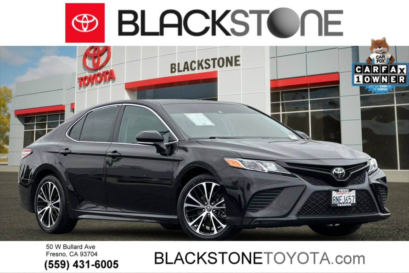 2019 Toyota Camry SE — Sedan — 71,088 mi — Fresno, CA