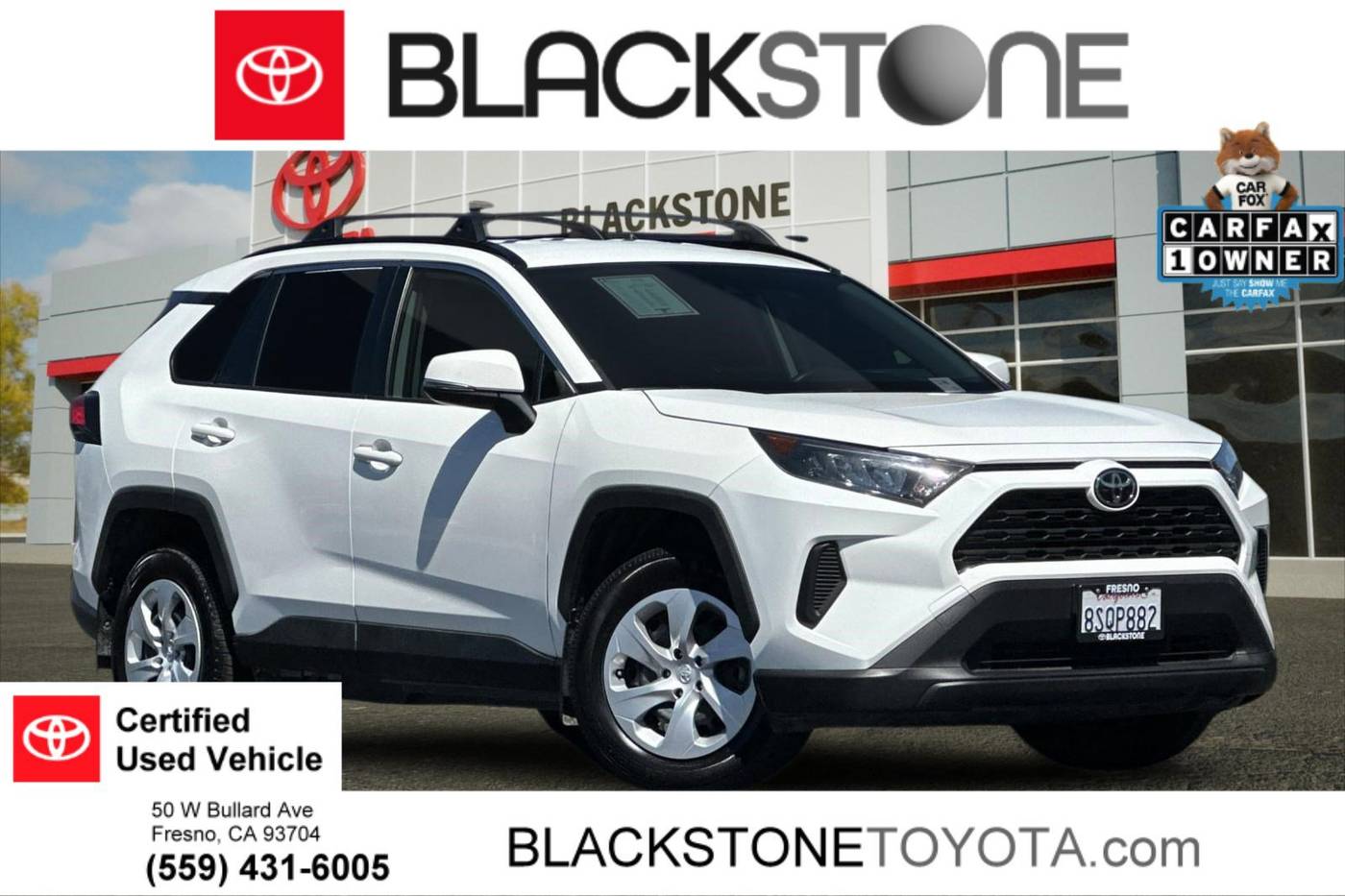 2020 Toyota RAV4 LE — SUV — 93,763 mi — Fresno, CA