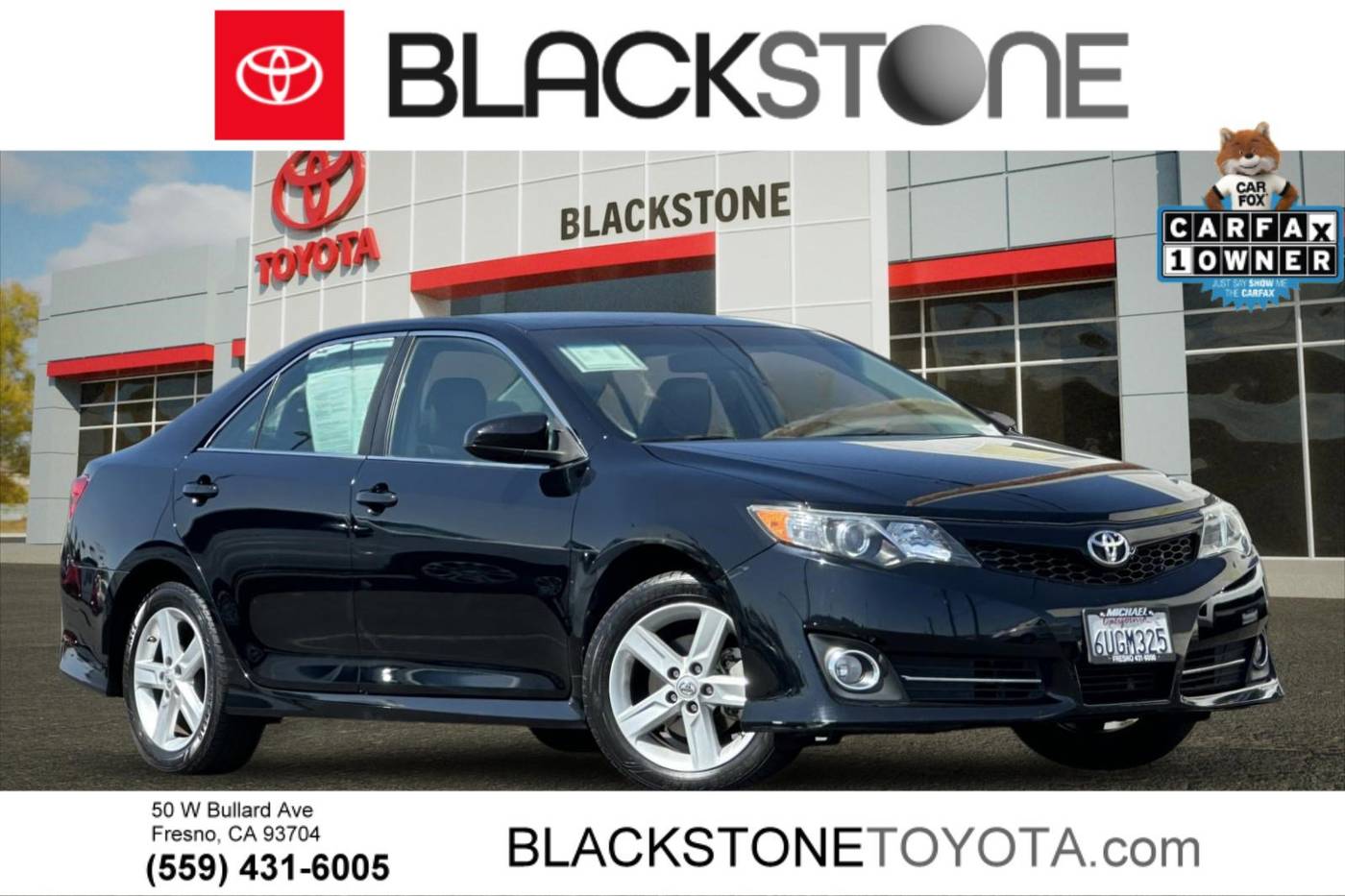 2012 Toyota Camry L — Sedan — 69,847 mi — Fresno, CA