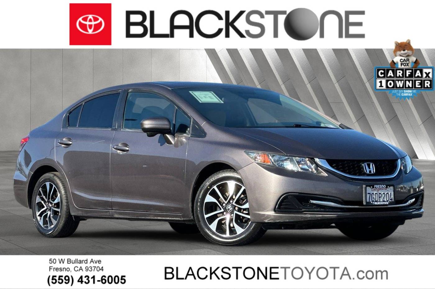 2014 Honda Civic EX — Sedan — 84,264 mi — Fresno, CA