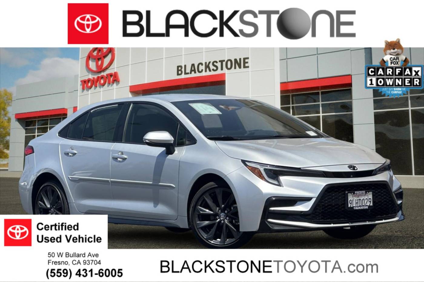 2024 Toyota Corolla SE — Sedan — 12,553 mi — Fresno, CA