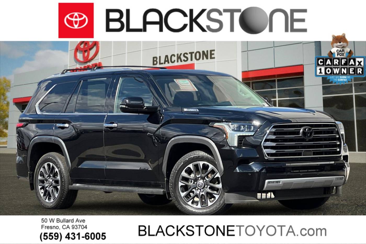 2024 Toyota Sequoia Limited — SUV — 25,908 mi — Fresno, CA