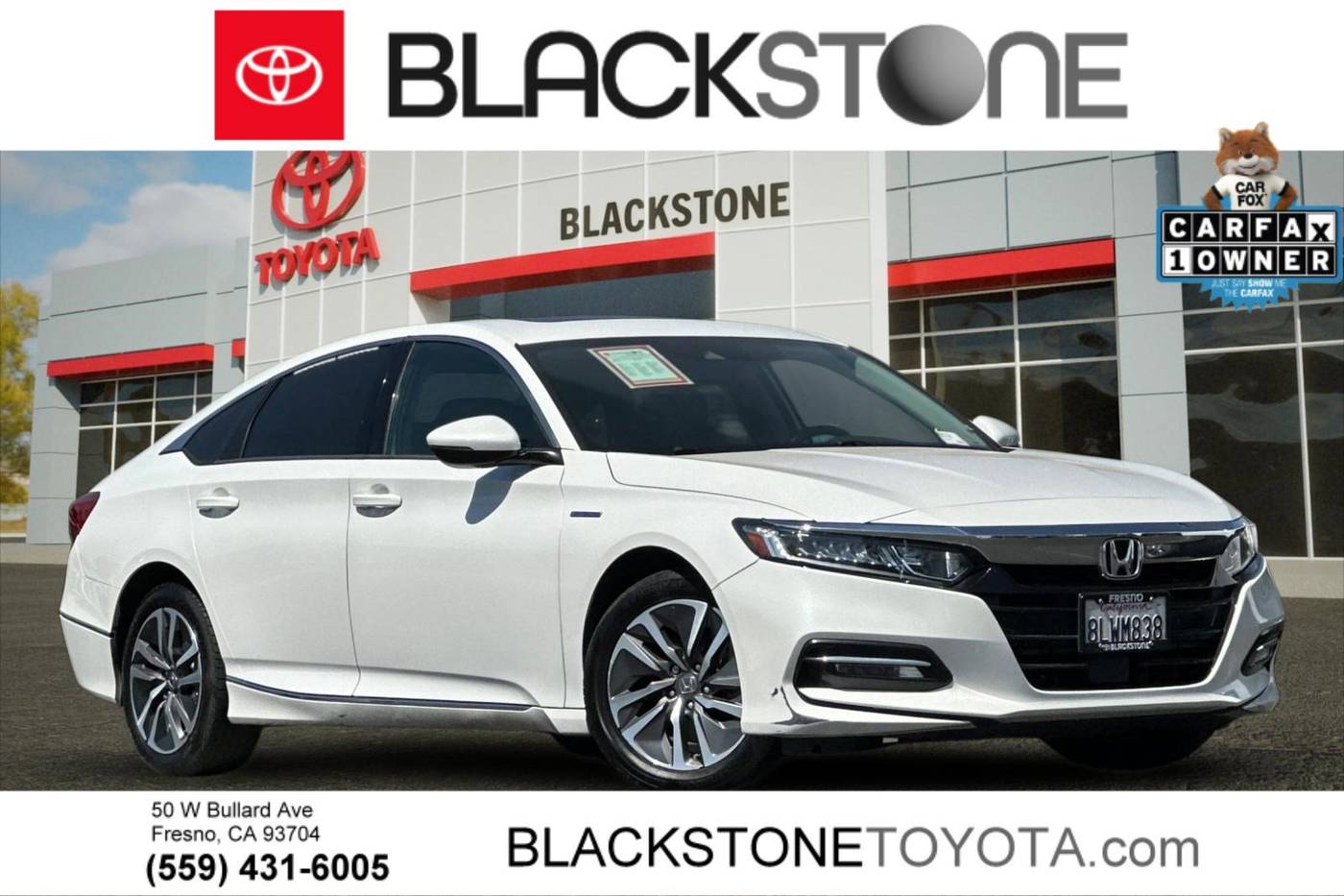 2019 Honda Accord Hybrid EX-L — Sedan — 91,662 mi — Fresno, CA