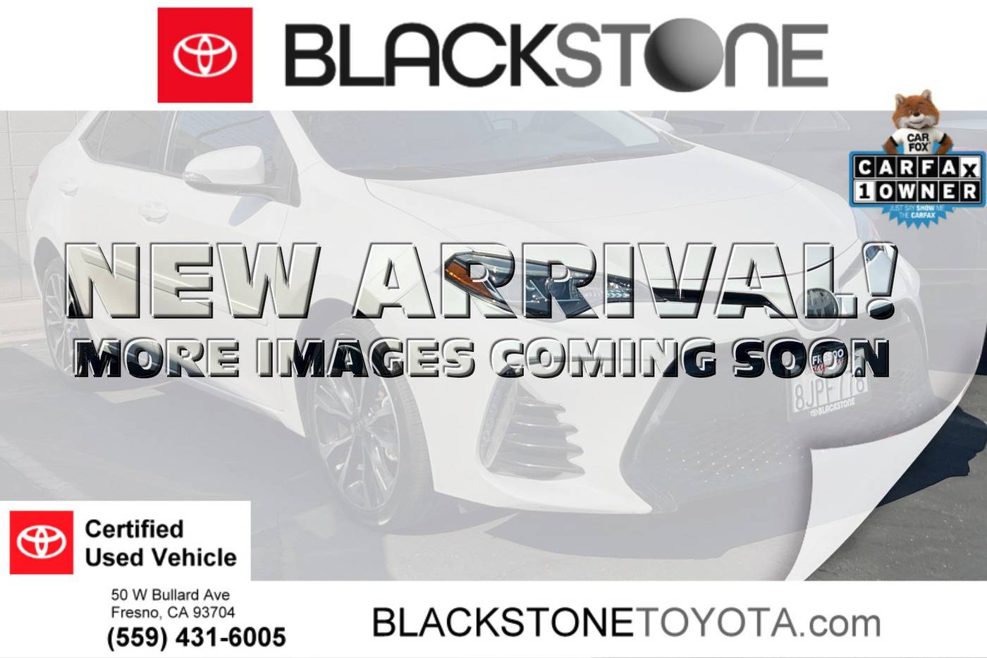 2019 Toyota Corolla L — Sedan — 110,901 mi — Fresno, CA