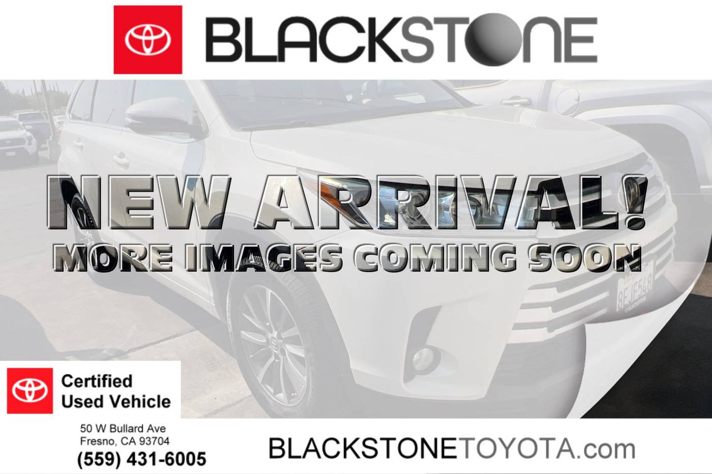 2018 Toyota Highlander XLE — SUV — 122,049 mi — Fresno, CA