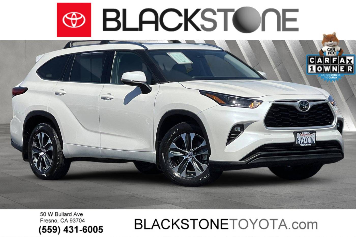 2021 Toyota Highlander XLE — SUV — 32,481 mi — Fresno, CA