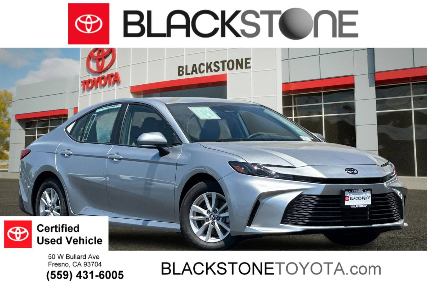 2025 Toyota Camry LE — Sedan — 17 mi — Fresno, CA