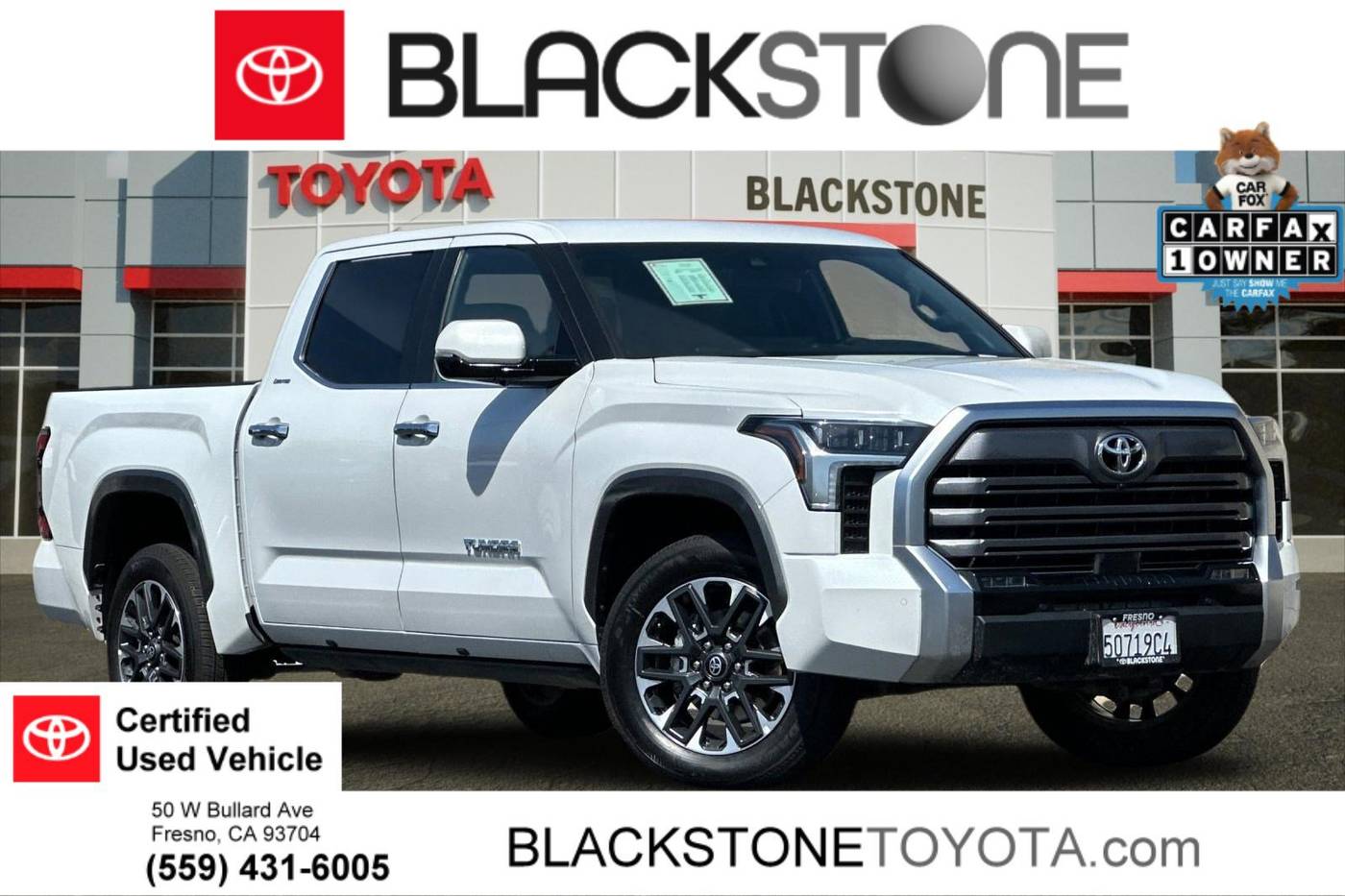 2025 Toyota Tundra Limited — Pickup Truck — 10,147 mi — Fresno, CA