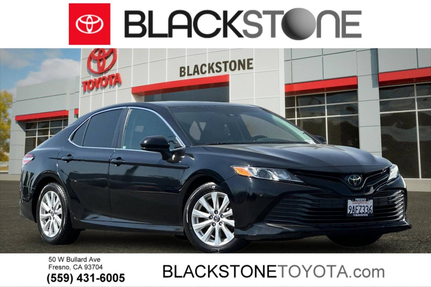 2018 Toyota Camry LE — Sedan — 103,572 mi — Fresno, CA