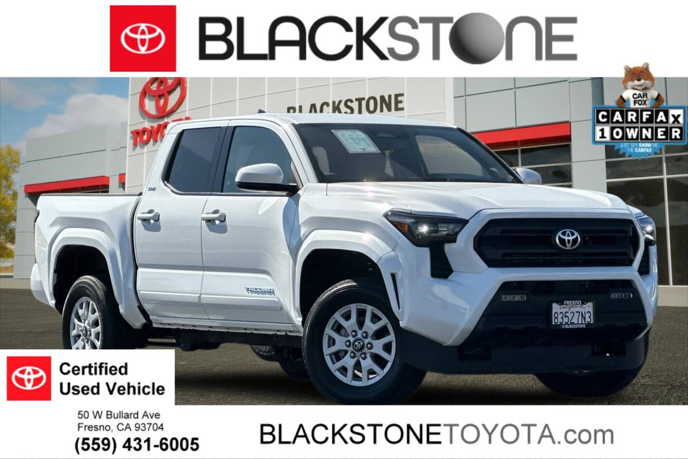 2024 Toyota Tacoma SR5 — Pickup Truck — 13,607 mi — Fresno, CA