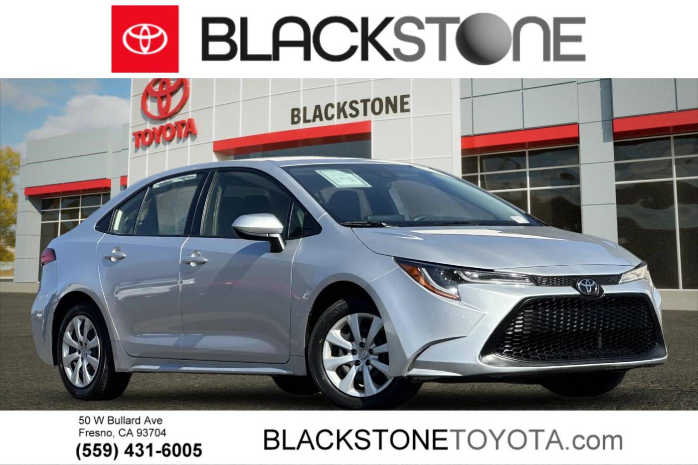 2022 Toyota Corolla LE — Sedan — 63,747 mi — Fresno, CA