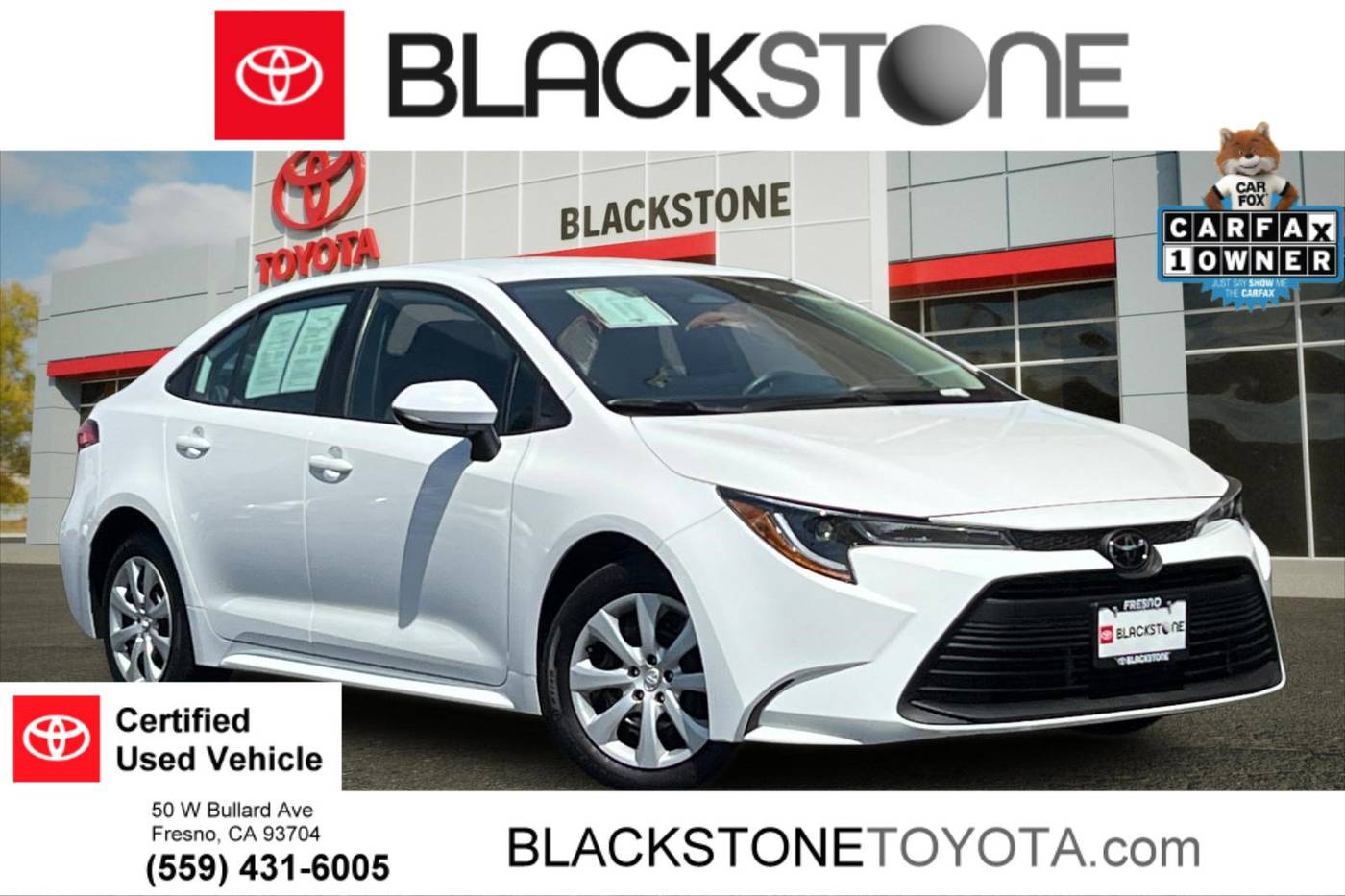2024 Toyota Corolla LE — Sedan — 15,955 mi — Fresno, CA
