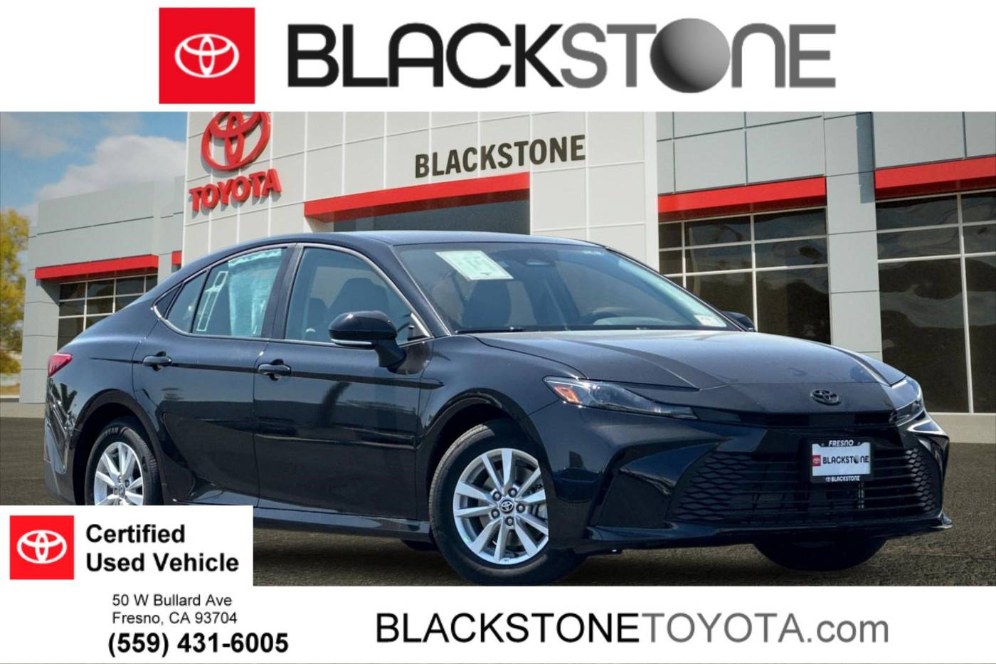 2025 Toyota Camry LE — Sedan — 5 mi — Fresno, CA