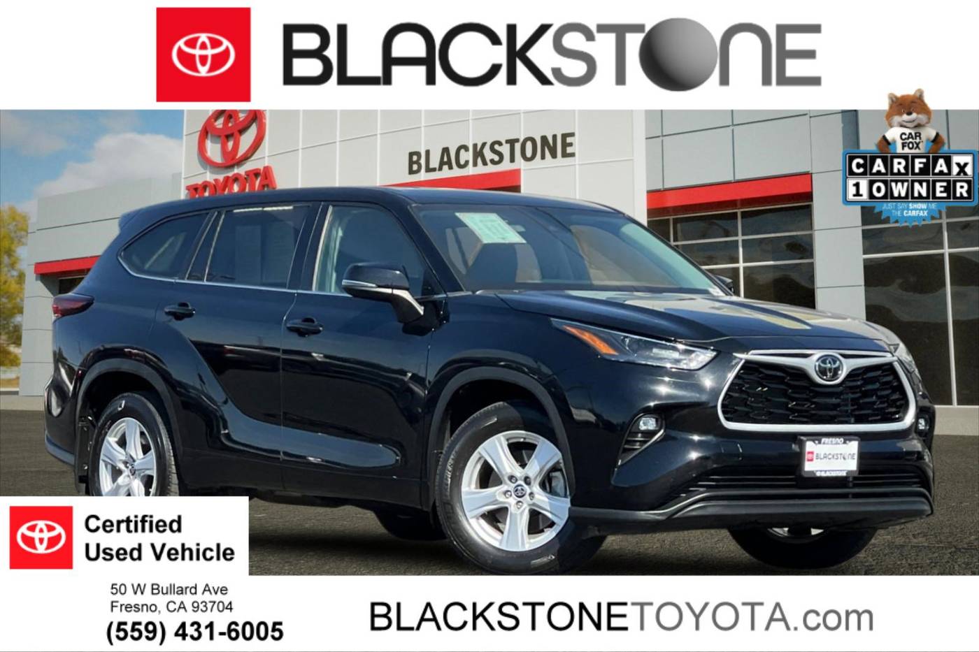 2024 Toyota Highlander LE — SUV — 36,390 mi — Fresno, CA