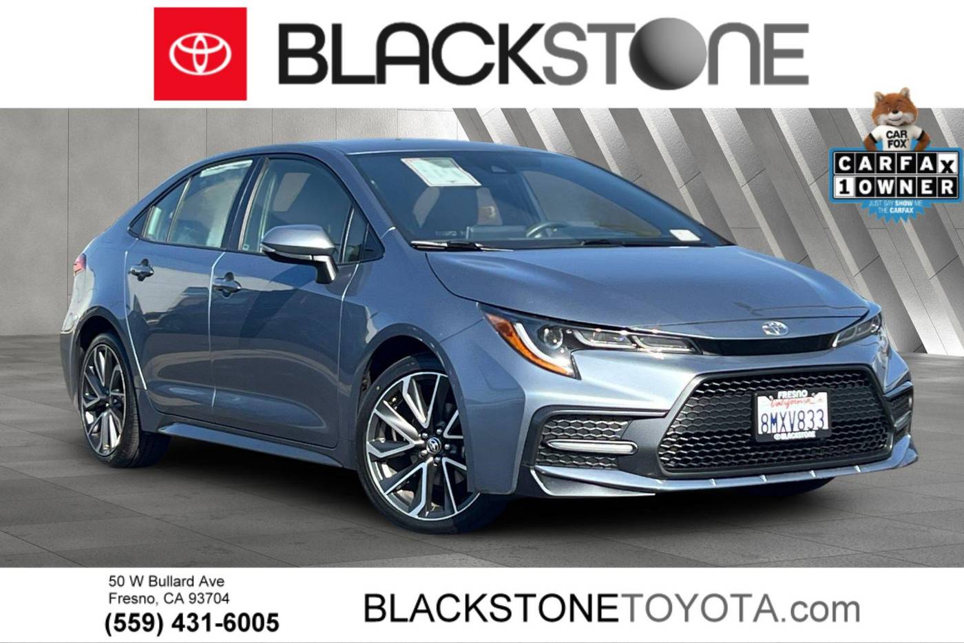 2020 Toyota Corolla SE — Sedan — 79,624 mi — Fresno, CA