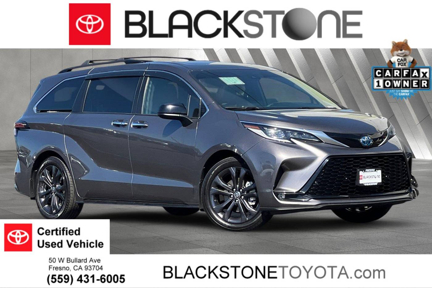2022 Toyota Sienna XSE — Minivan — 27,617 mi — Fresno, CA