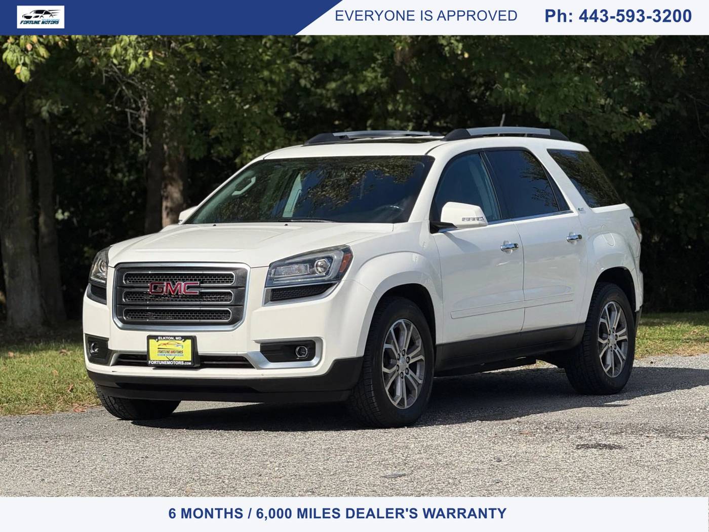 2015 GMC Acadia SLT — SUV — 77,135 mi — Elkton, MD