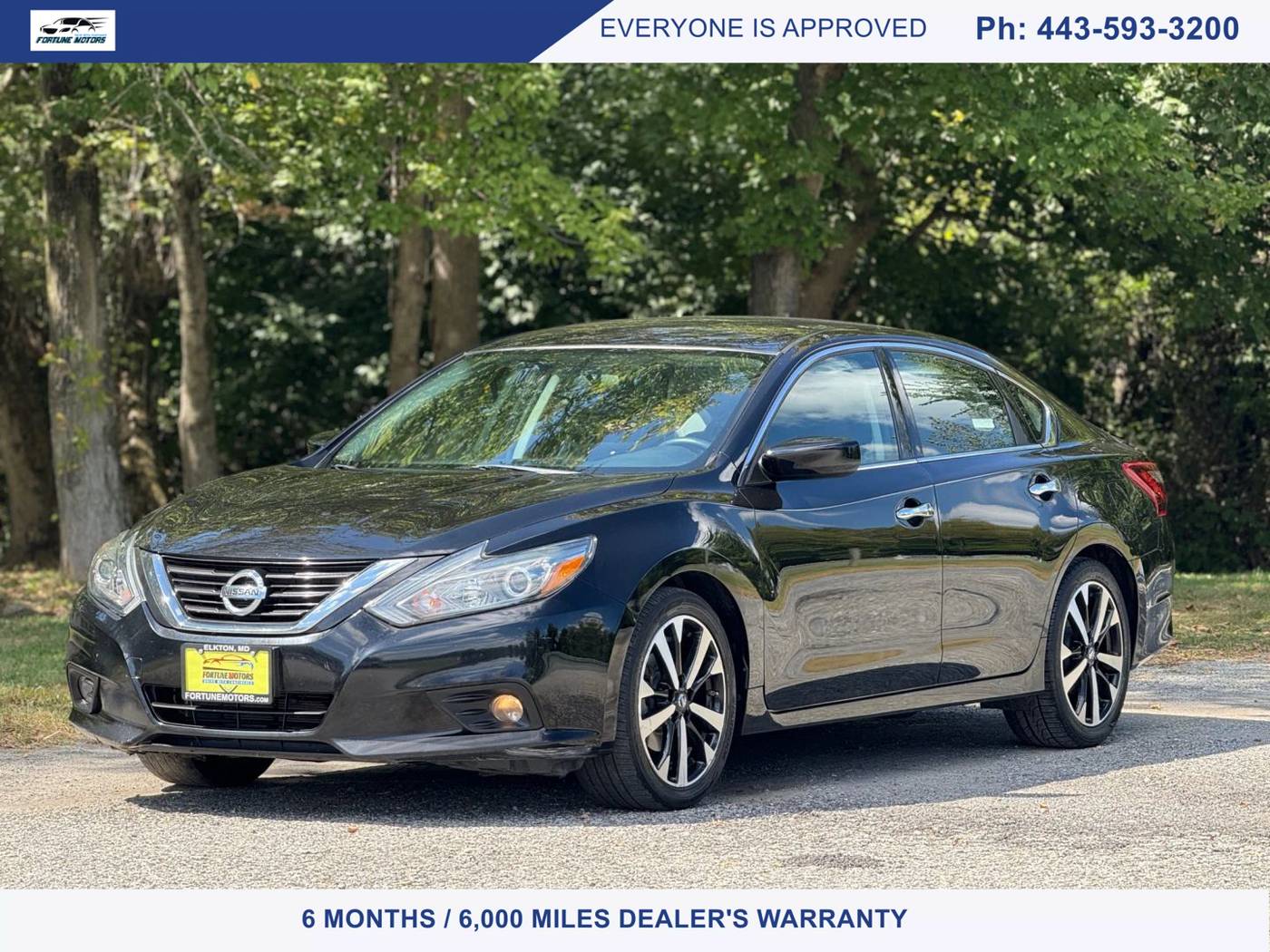2018 Nissan Altima 2.5 SR — Sedan — 113,220 mi — Elkton, MD