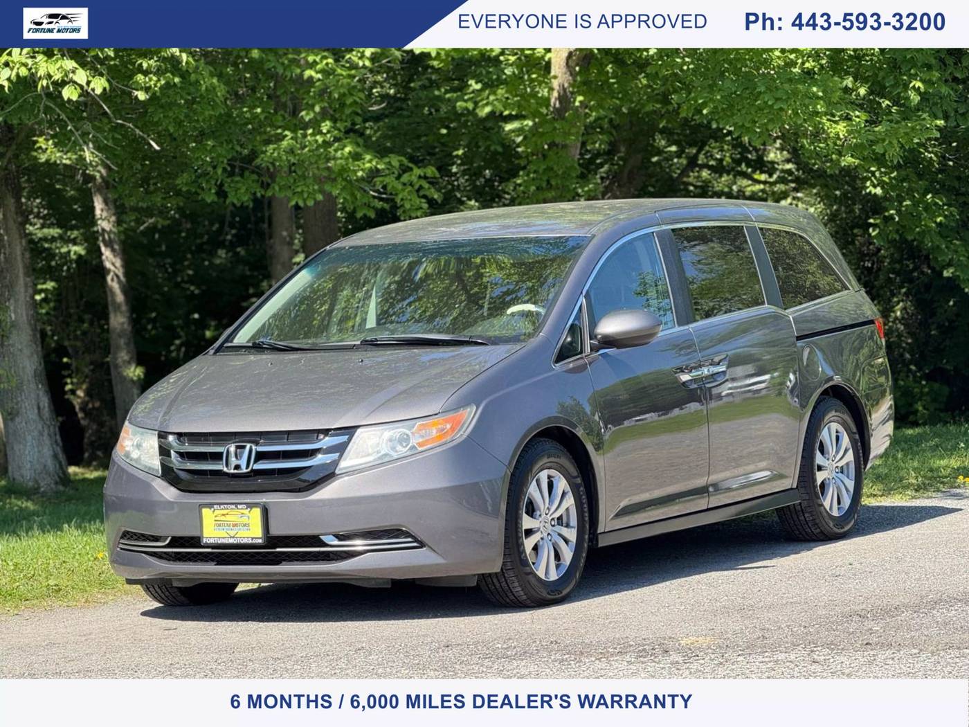 2016 Honda Odyssey EX — Minivan — 94,950 mi — Elkton, MD