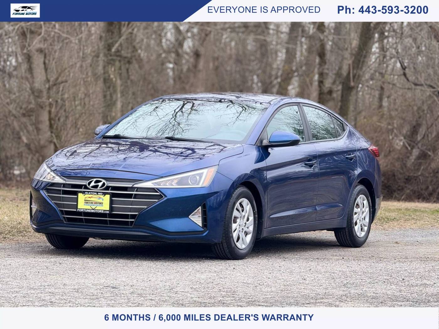 2019 Hyundai Elantra SE — Sedan — 79,820 mi — Elkton, MD