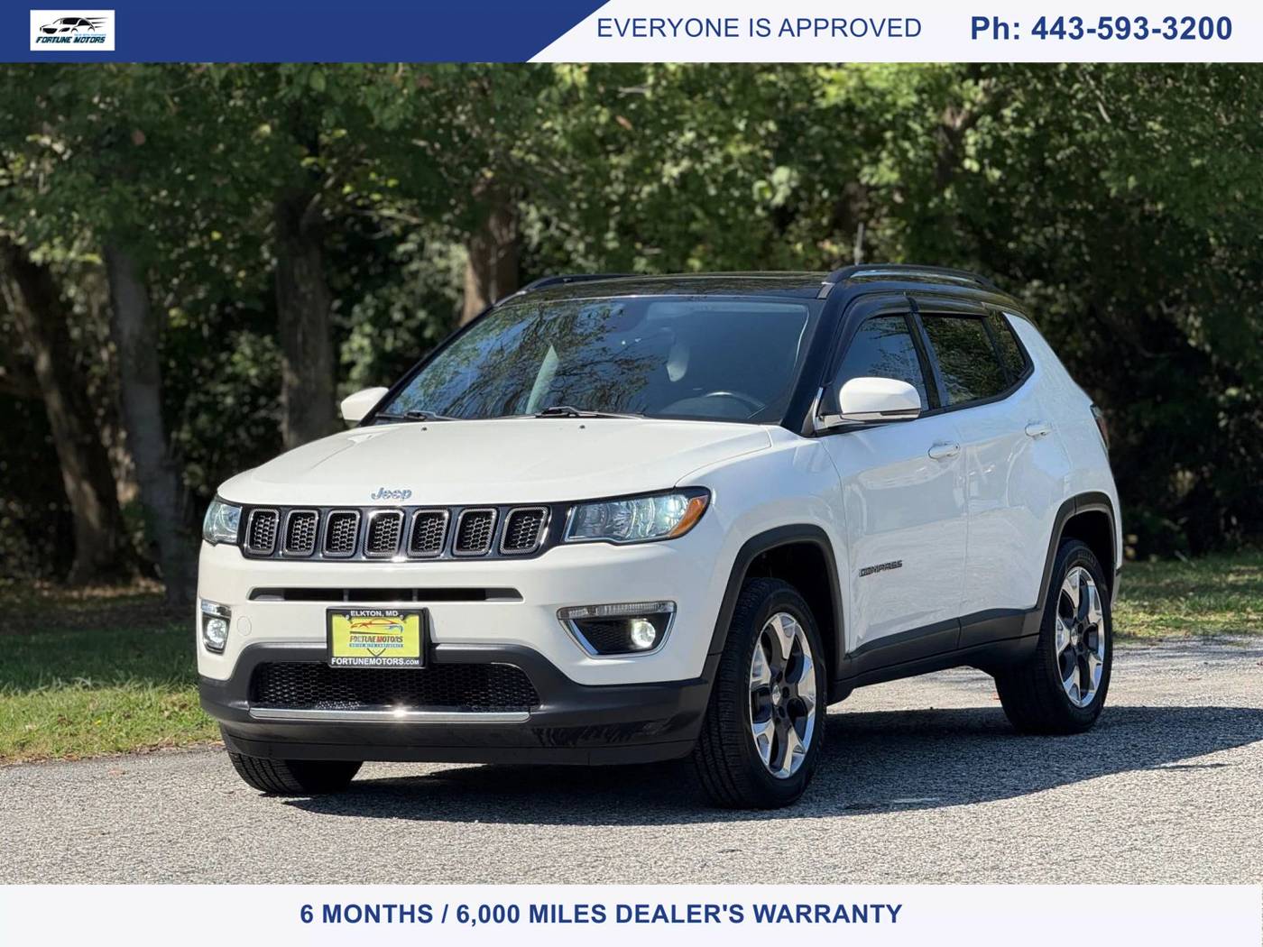 2018 Jeep Compass Limited — SUV — 80,880 mi — Elkton, MD