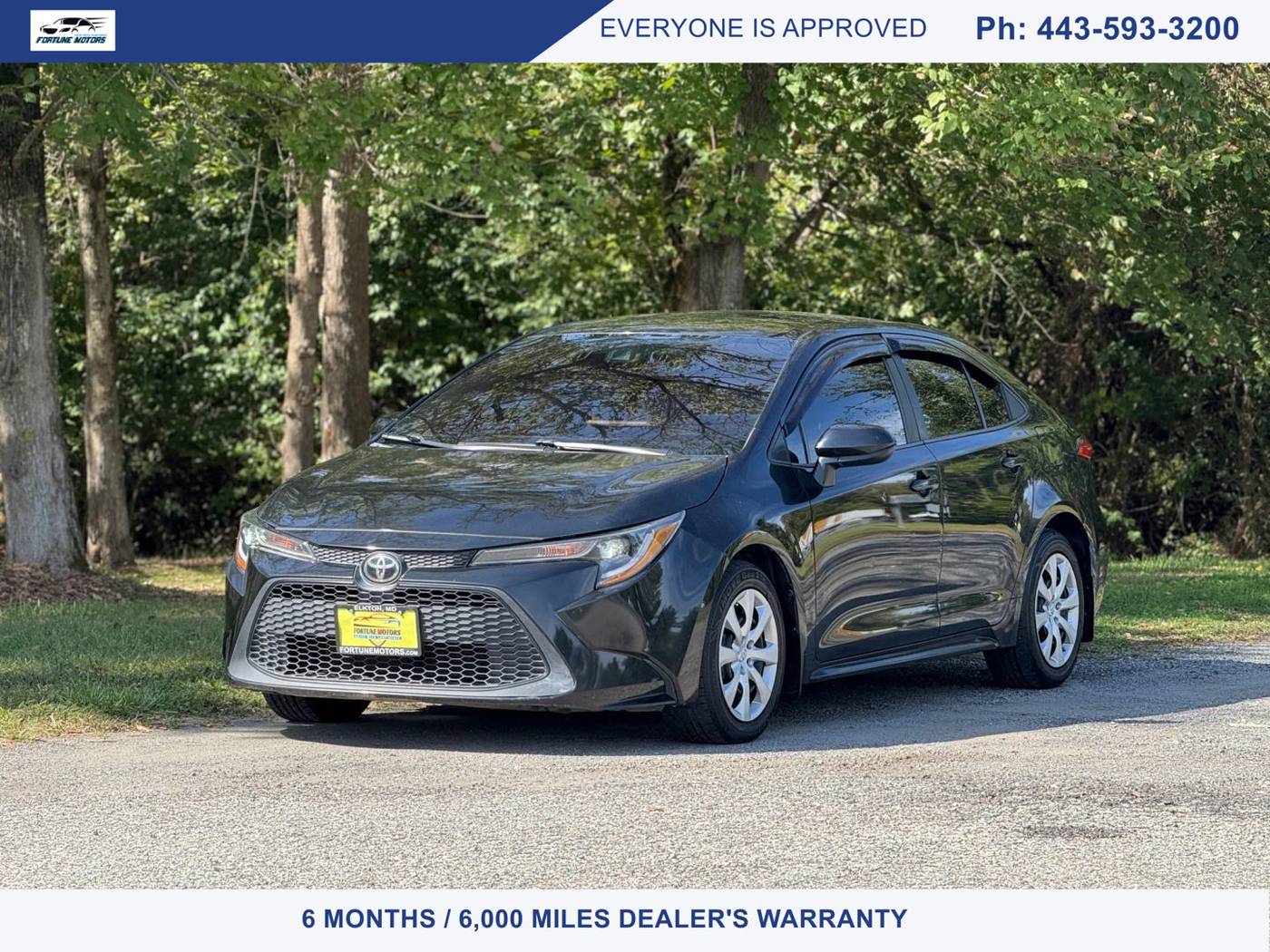 2020 Toyota Corolla LE — Sedan — 92,139 mi — Elkton, MD
