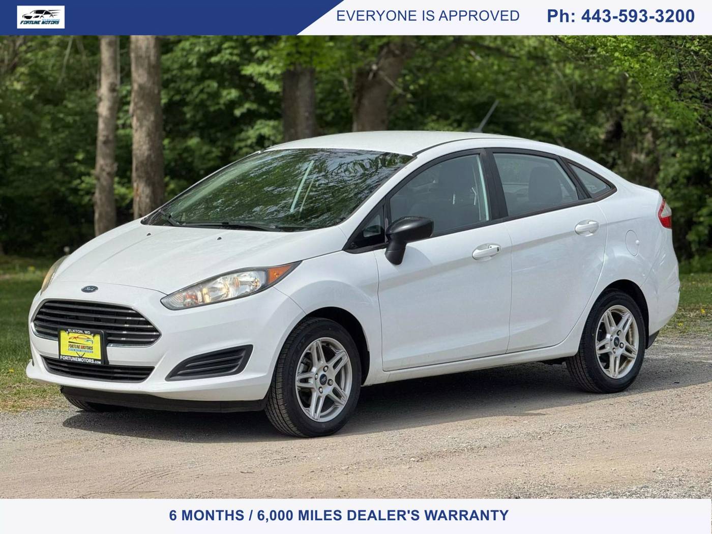 2019 Ford Fiesta SE — Sedan — 36,820 mi — Elkton, MD