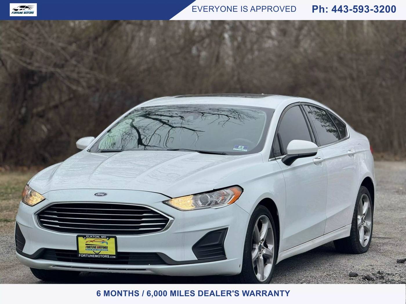 2019 Ford Fusion SE — Sedan — 88,620 mi — Elkton, MD