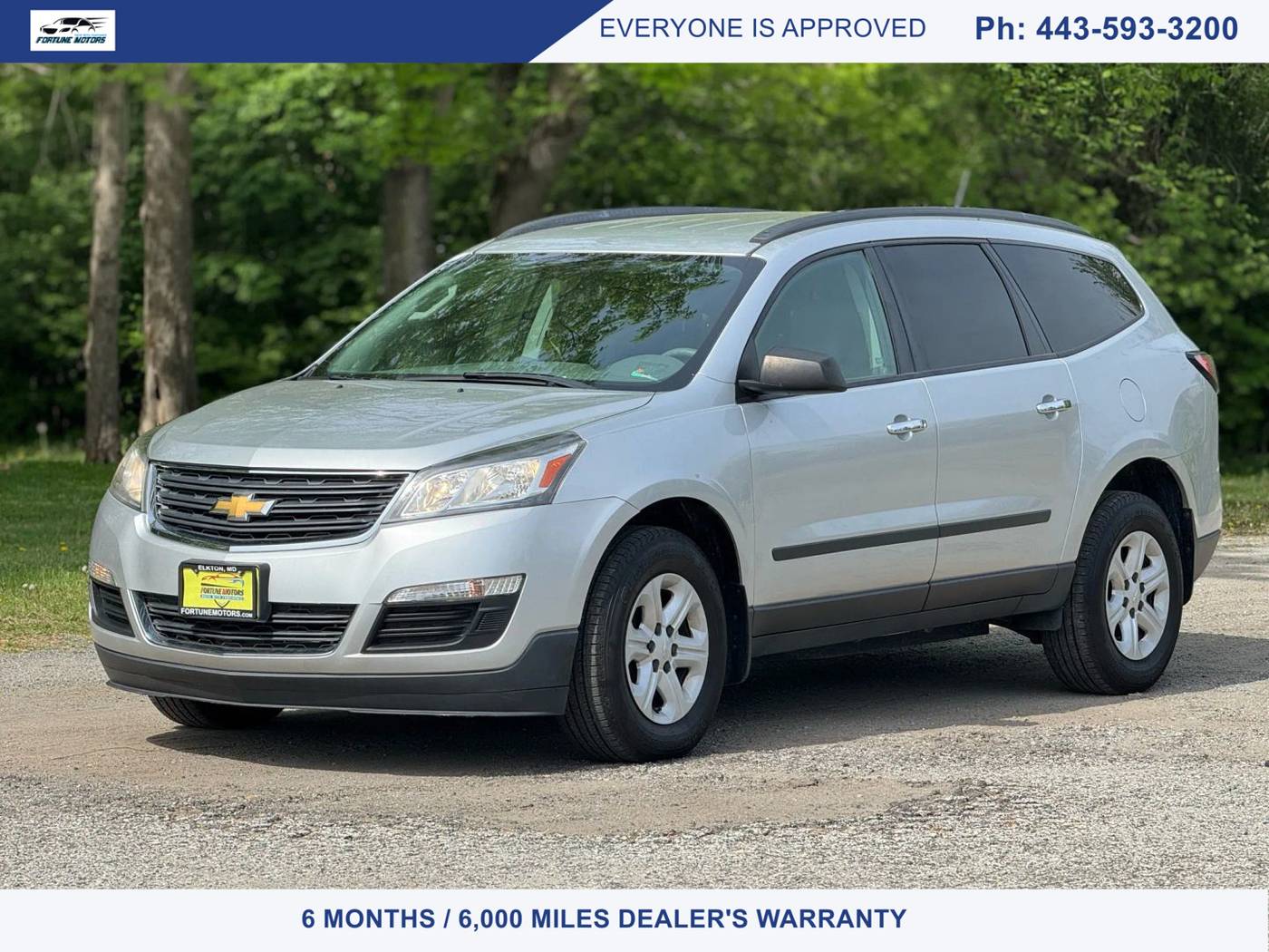2017 Chevrolet Traverse LS — SUV — 99,820 mi — Elkton, MD