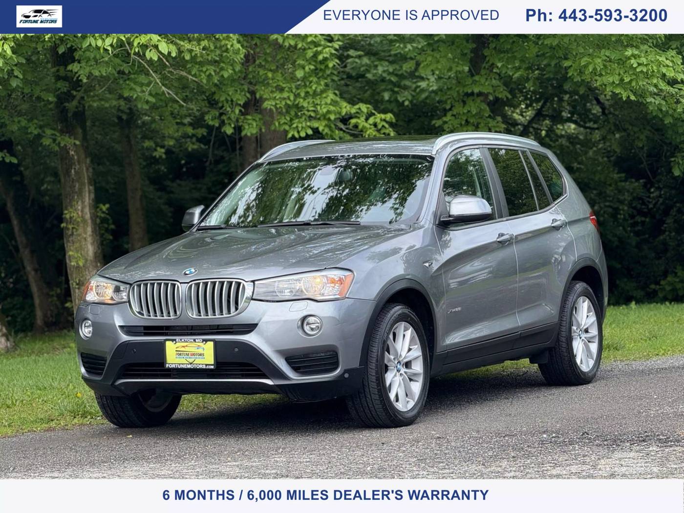 2017 BMW X3 28i — SUV — 108,460 mi — Elkton, MD