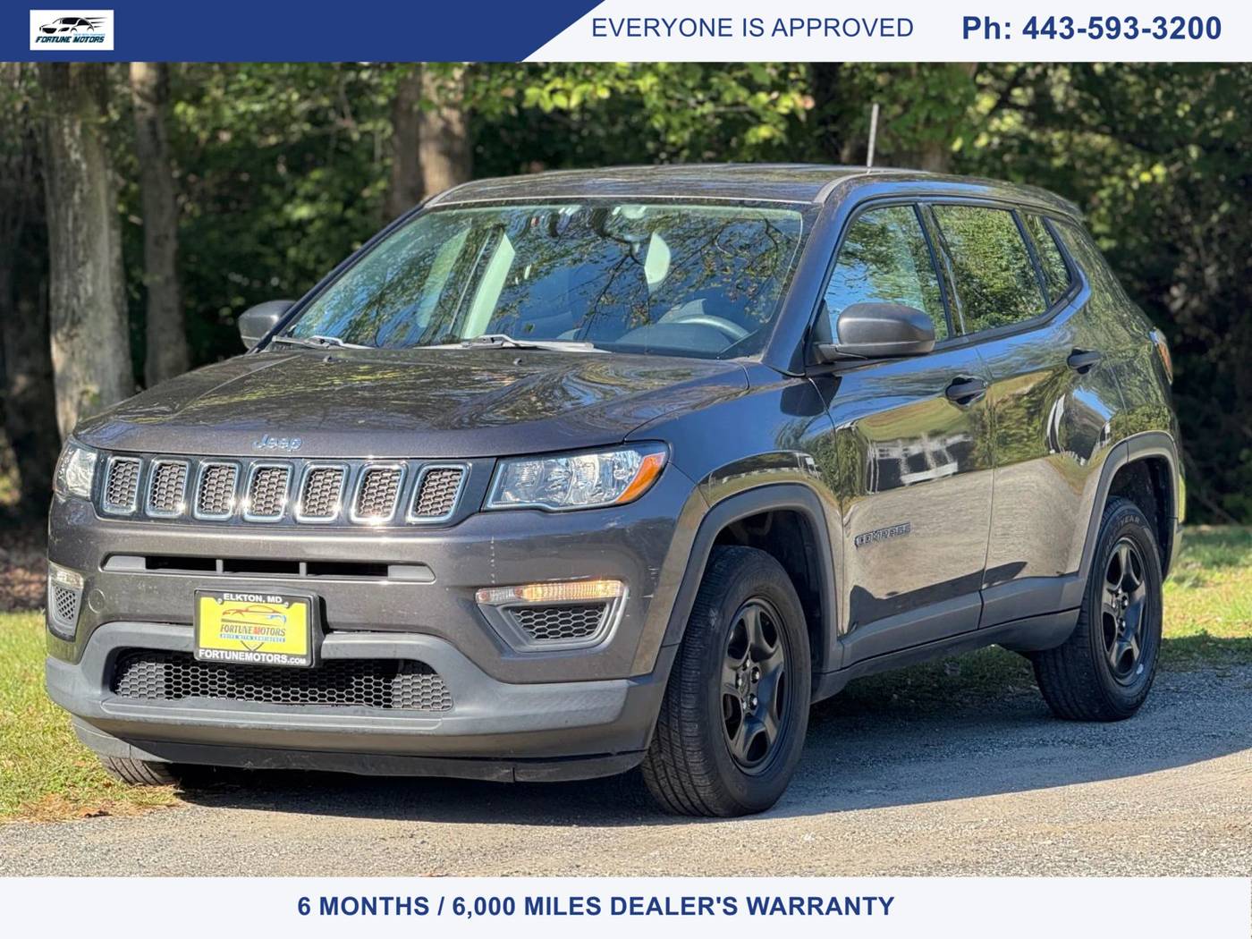 2018 Jeep Compass Sport — SUV — 61,556 mi — Elkton, MD