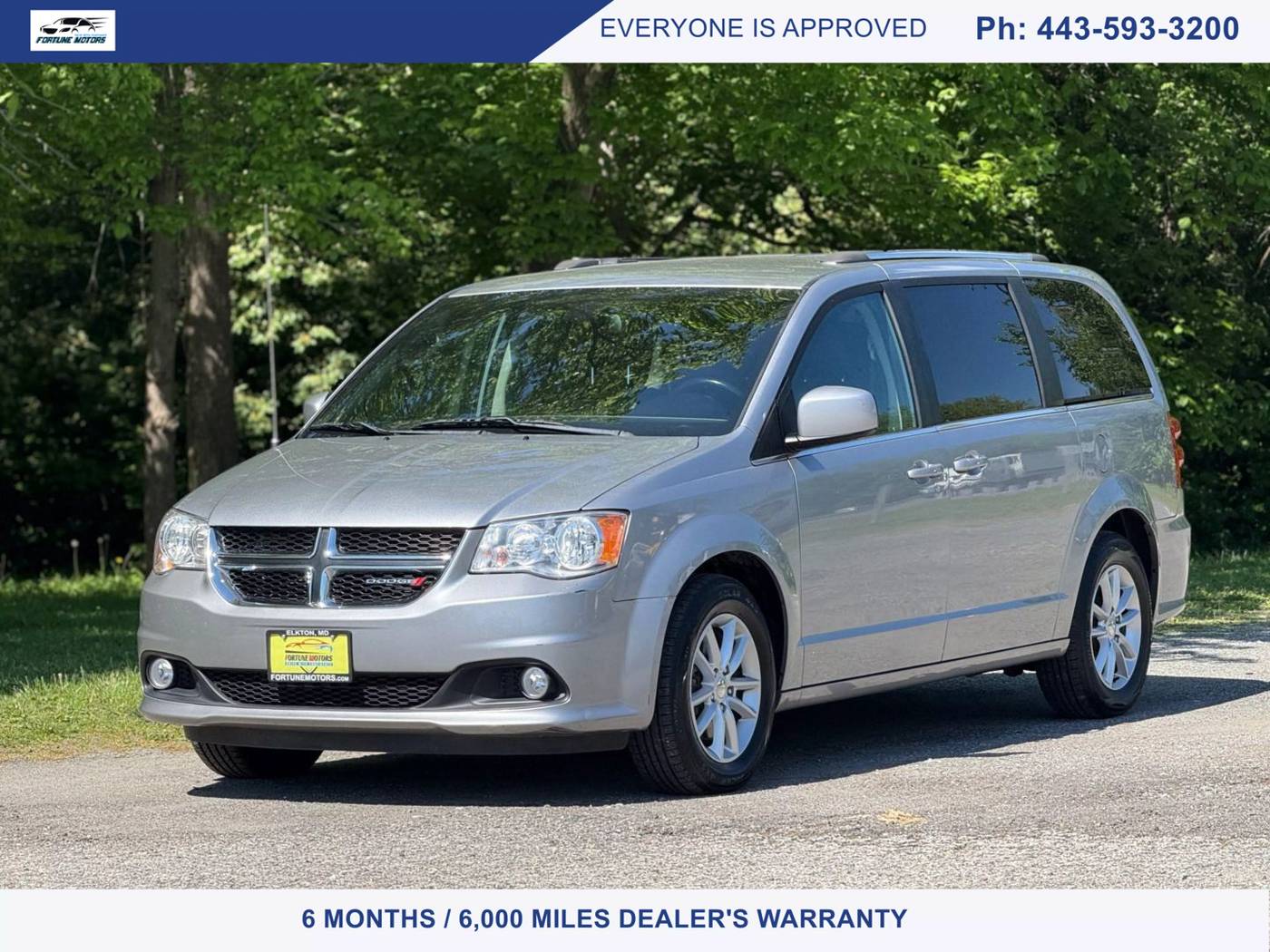 2019 Dodge Grand Caravan SXT — Minivan — 92,750 mi — Elkton, MD