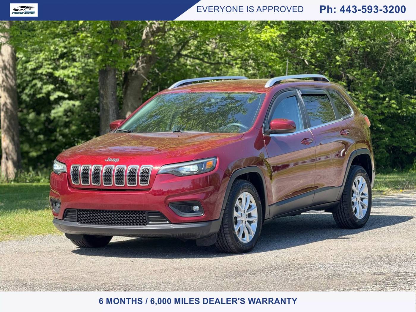 2019 Jeep Cherokee Latitude — SUV — 105,744 mi — Elkton, MD