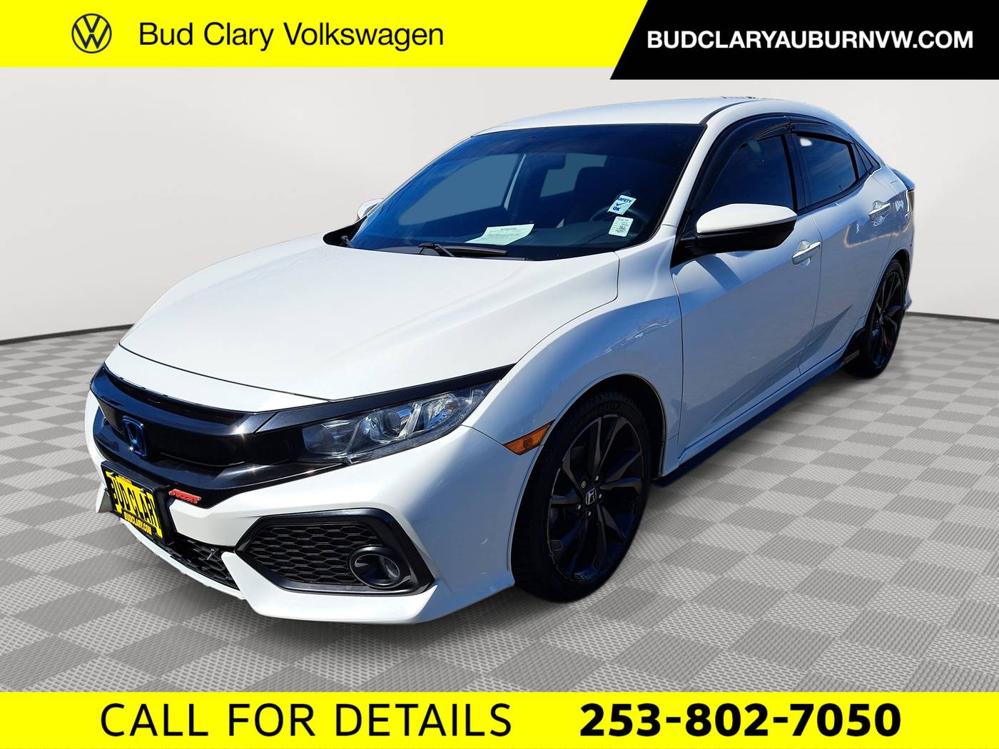 2017 Honda Civic Sport — Hatchback — 107,472 mi — Auburn, WA