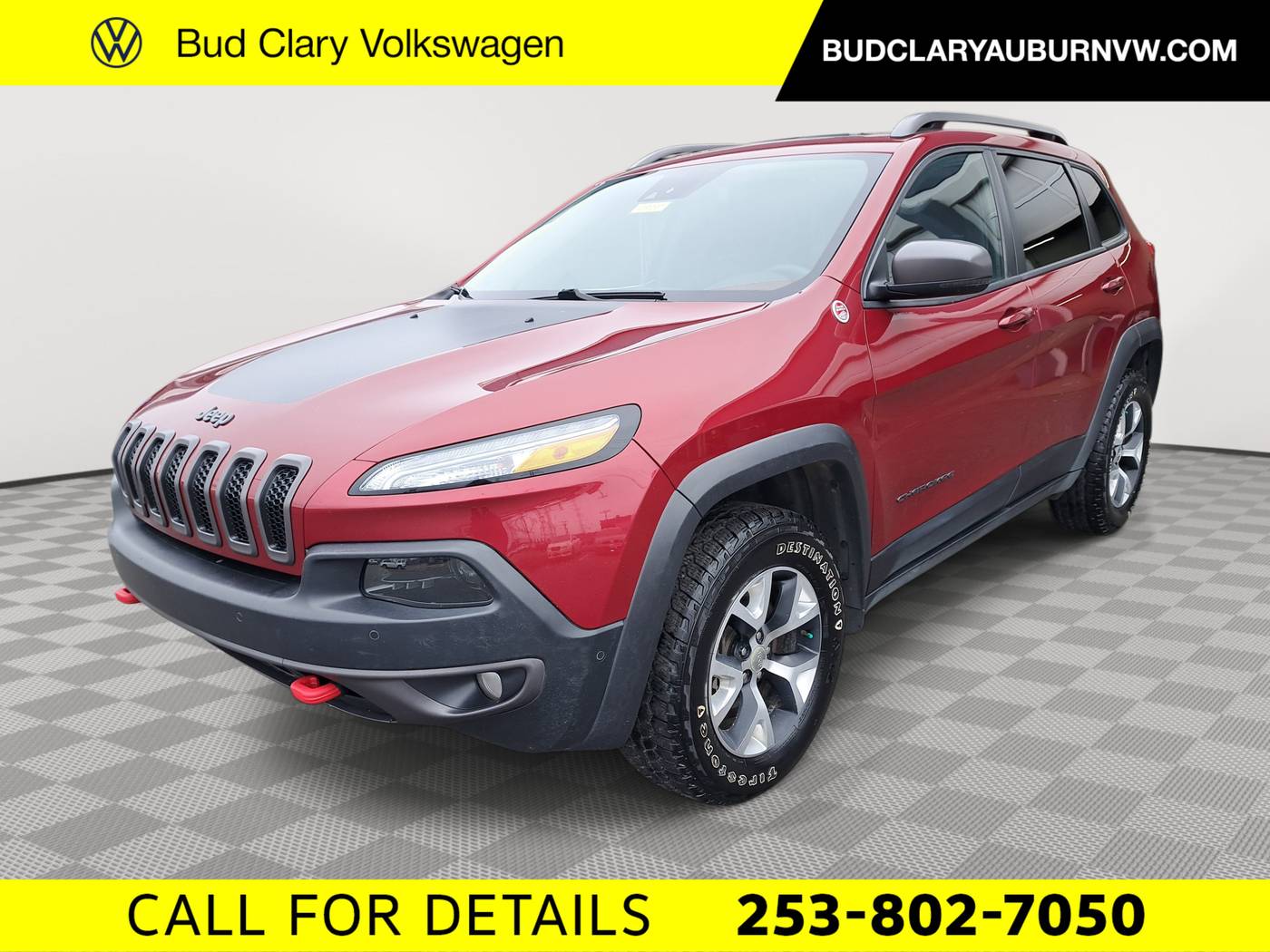 2016 Jeep Cherokee Trailhawk — SUV — 80,866 mi — Auburn, WA