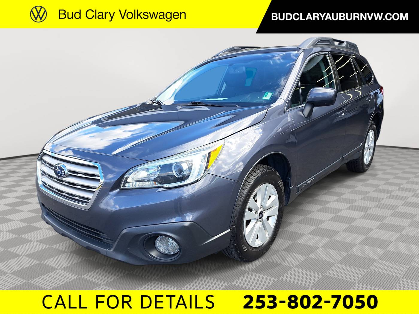2015 Subaru Outback 2.5i Premium — SUV — 118,485 mi — Auburn, WA