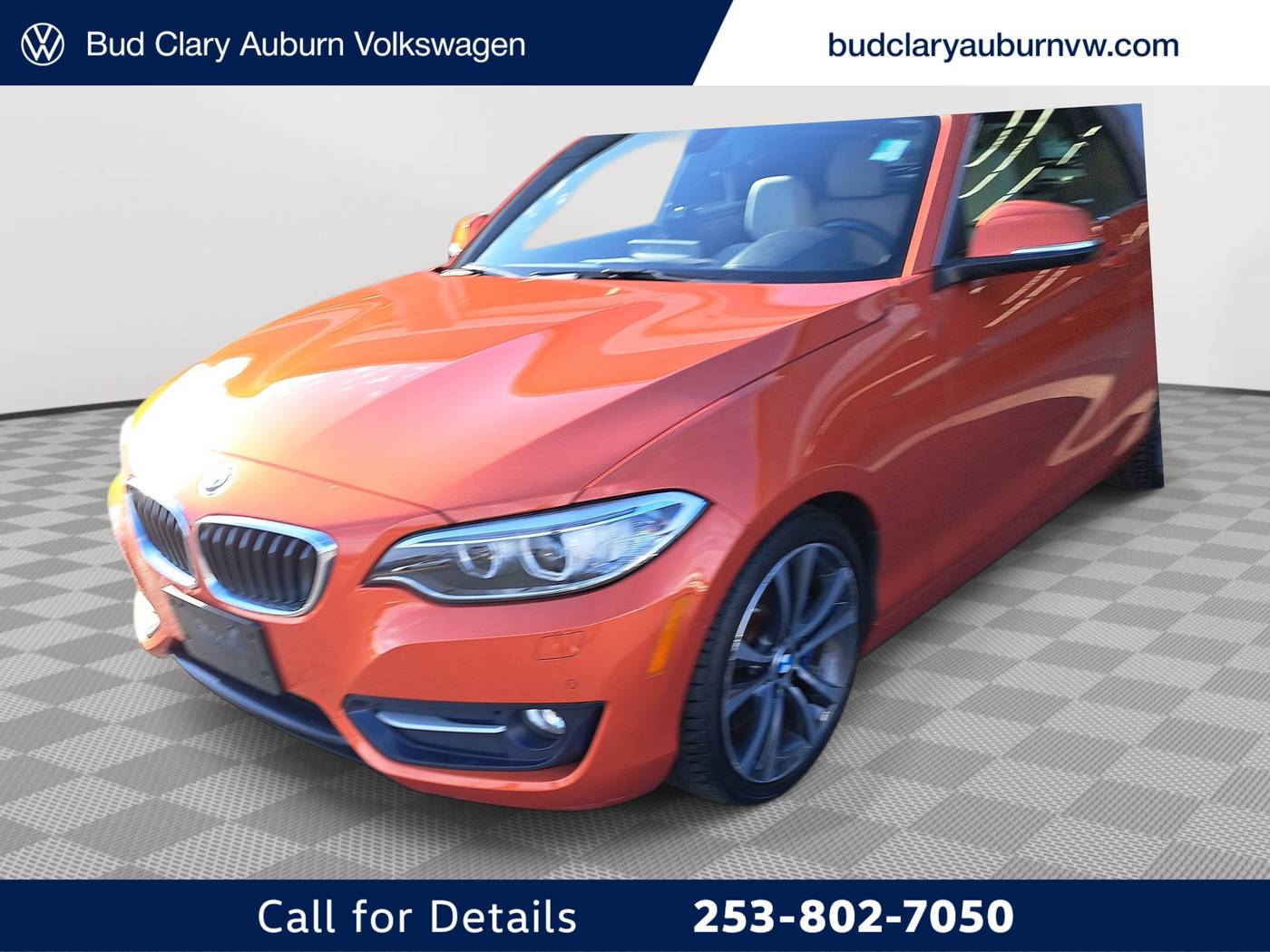 2017 BMW 2 Series 230i — Convertible — 65,763 mi — Auburn, WA