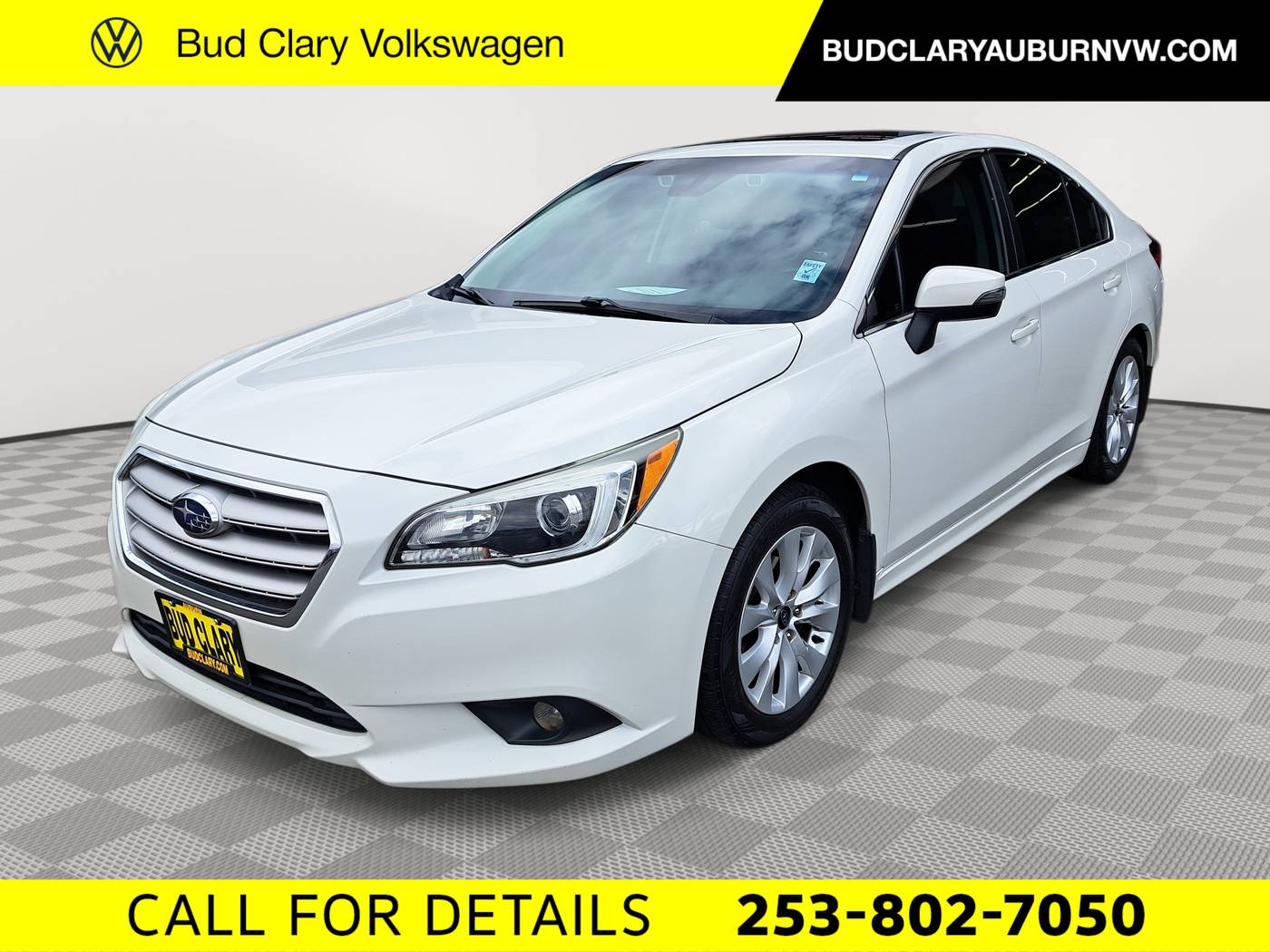 2015 Subaru Legacy 2.5i Premium — Sedan — 109,300 mi — Auburn, WA