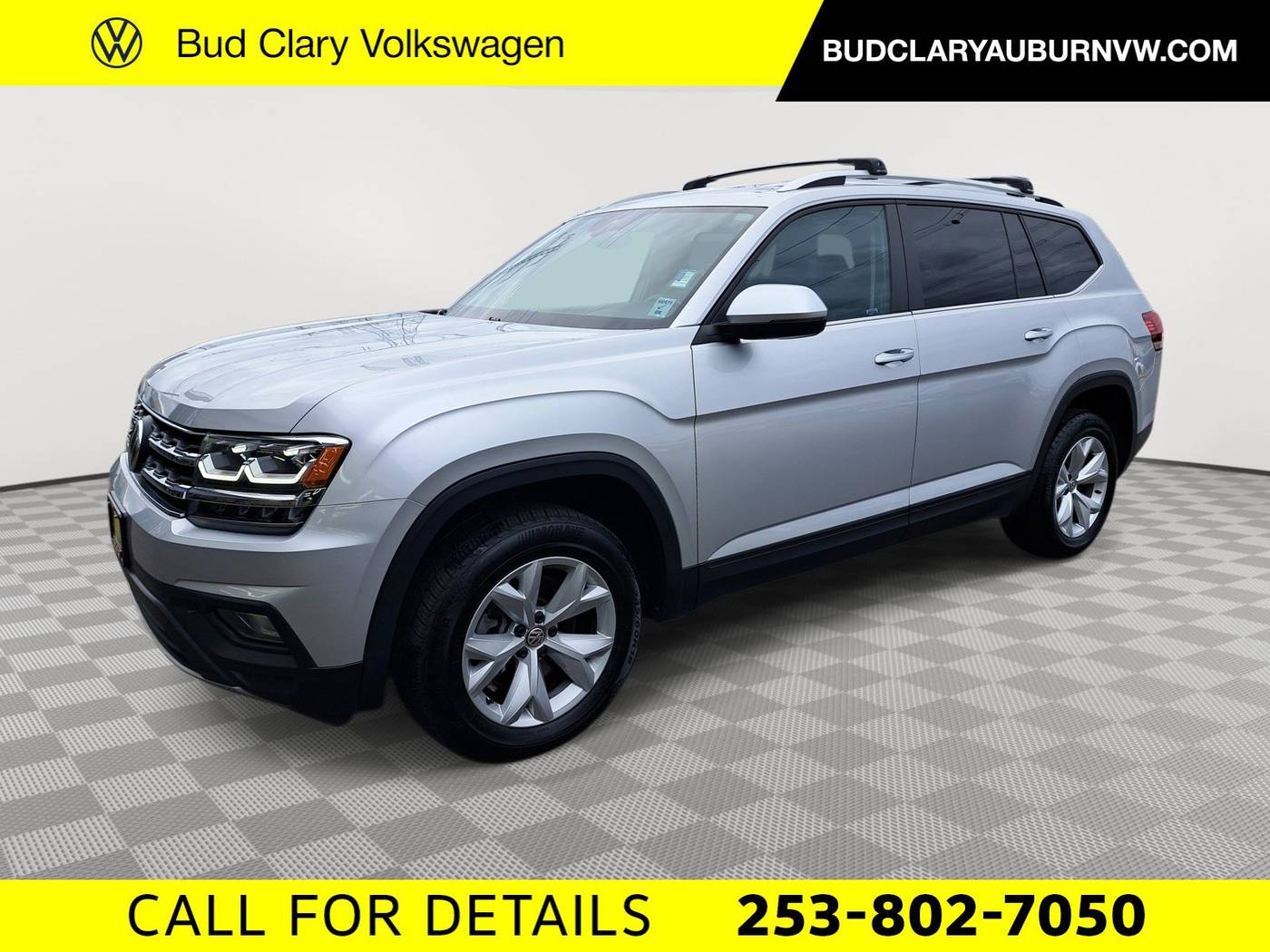 2019 Volkswagen Atlas SE with Technology — SUV — 61,709 mi — Auburn, WA
