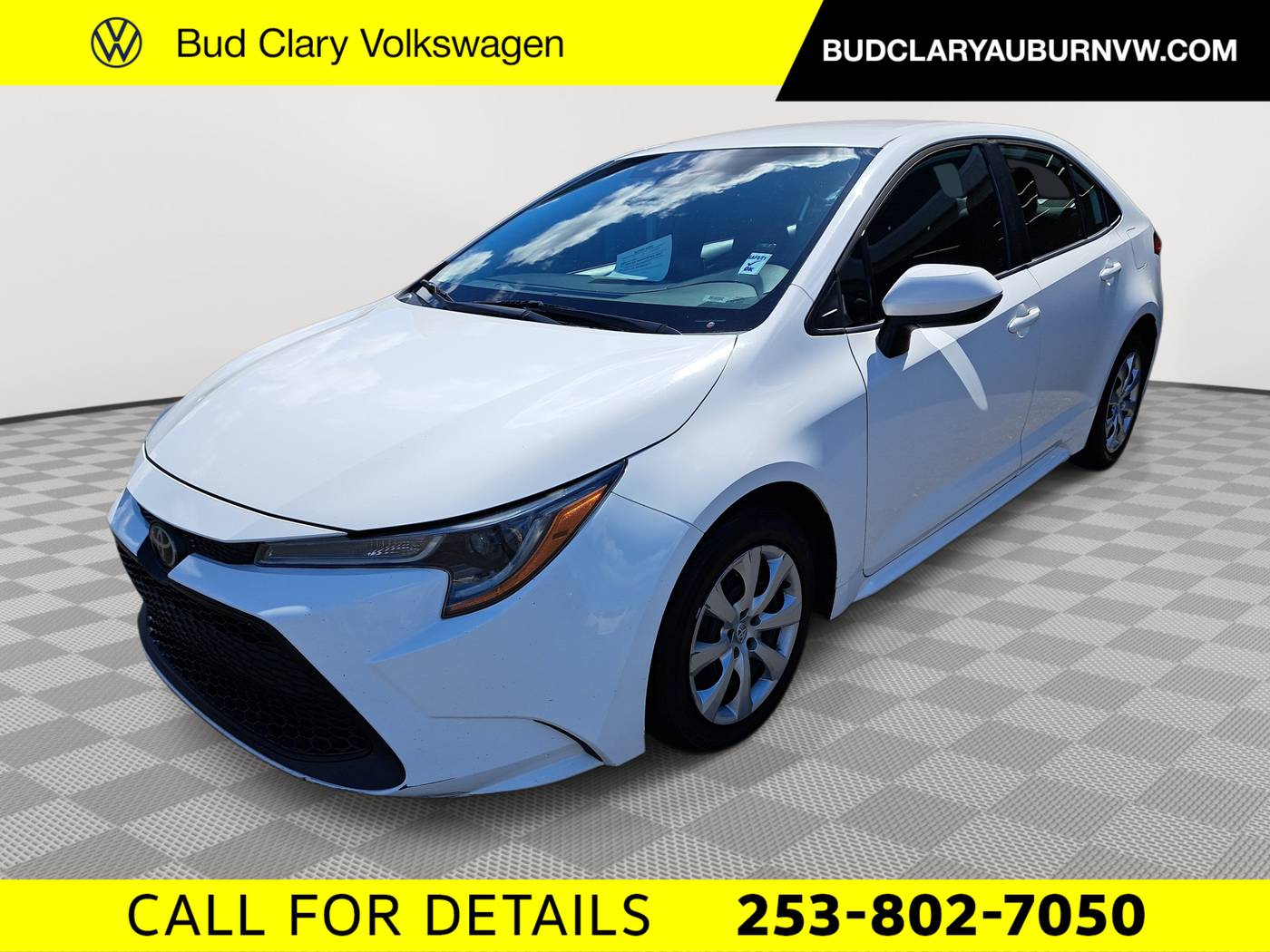 2020 Toyota Corolla LE — Sedan — 109,254 mi — Auburn, WA