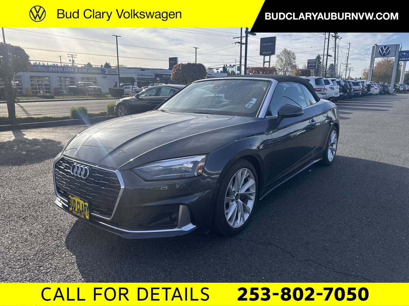 2022 Audi A5 Premium — Convertible — 42,098 mi — Auburn, WA